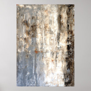 Poster 'Insightful' Neutral Art Abstrait Imprimer