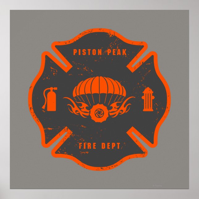 Poster Insigne de fumage (Devant)