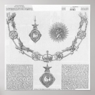 Poster Insigne de l'ordre de la coutume