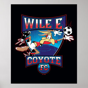 Poster Insigne du club de football WILE E. COYOTE™