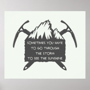 Poster Insigne vintage de logo d'aventure, emblème avec