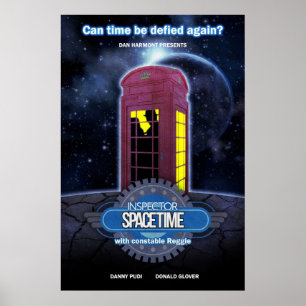 Poster Inspecteur Spacetime uneautrefois