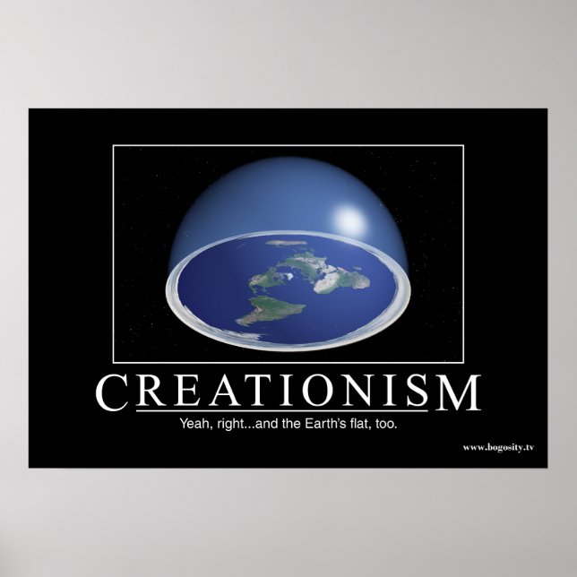 Poster inspirant "Créationnisme" (Un-) (Devant)