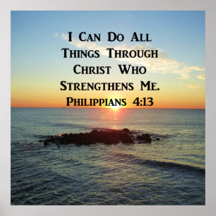 POSTER INSPIRANT LES PHILIPPIENS 4:13 LEVER