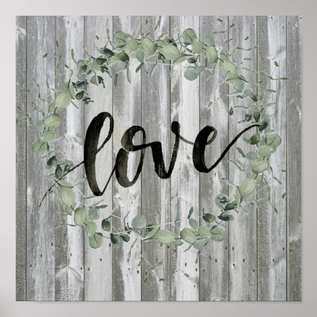 Poster Inspiration agricole - Amour (Devant)