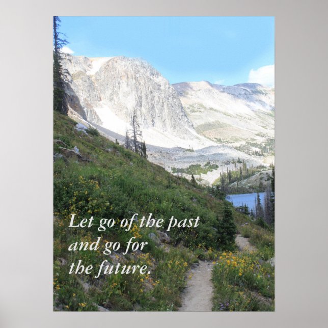 Poster Inspiration pittoresque Mountain Path (Devant)