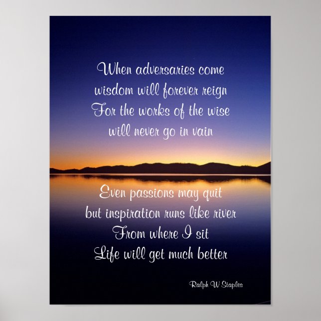 Poster Inspirationnel (Devant)