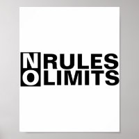 Inspirationnel Pas de règles Pas de limites