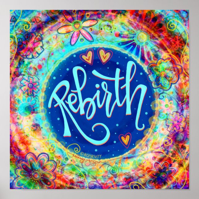 Poster Inspirer la renaissance Pretty Inspirivity (Devant)