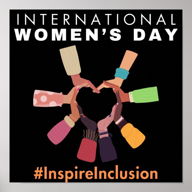 Poster Inspirer l'inclusion Journée internationale de la  (Devant)
