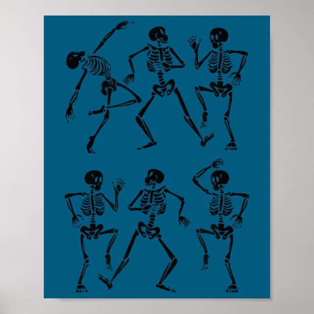 Poster Insrational Dry Bones Rattling Christian Motivatio (Devant)