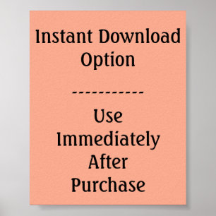 Poster Instant Download Template