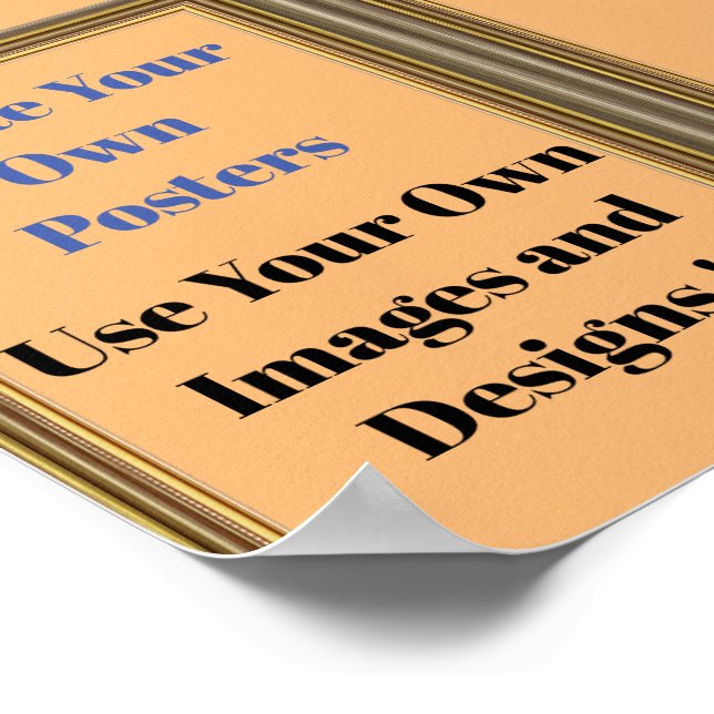 Poster Instant Download Template (Corner)