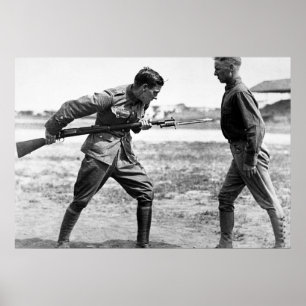 Poster Instruction Bayonet