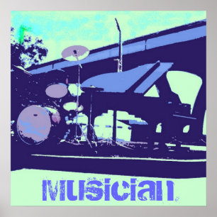 Poster Instruments de musique