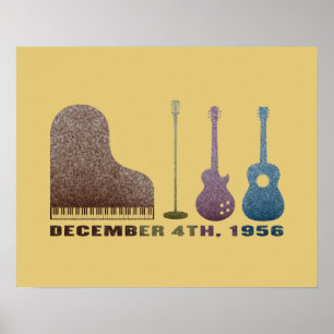 Poster Instruments de quatuor à millions de dollars - Cou