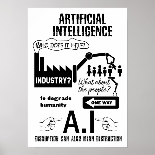 Poster Intelligence artificielle (Devant)