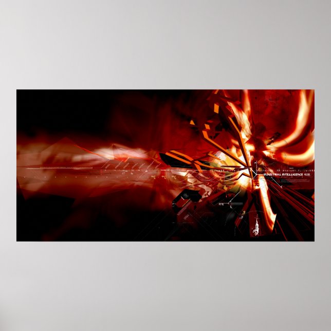 Poster Intelligence industrielle (Devant)