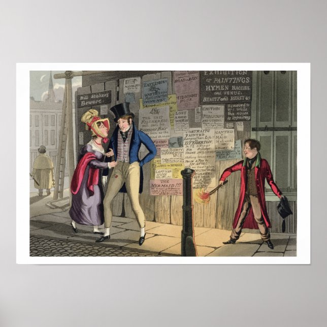 Poster Intempérance, plaque 5 de 'Le nécessaire qualifica (Devant)