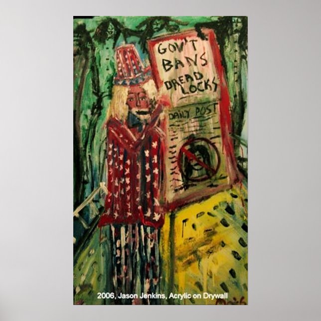 Poster Interdiction de la terreur (Devant)