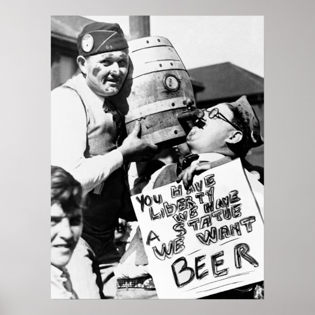 POSTER INTERDICTION - LES ANCIENS COMBATTANTS VEULENT DE  (Devant)