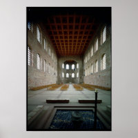 Intérieur de la basilique, début 4ème siècle après