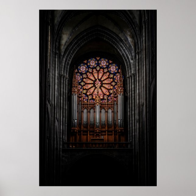 POSTER INTÉRIEUR DE LA CATHÉDRALE (Devant)