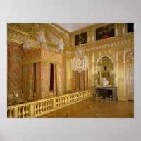 Intérieur de la chambre de Louis XIV, 1701-23