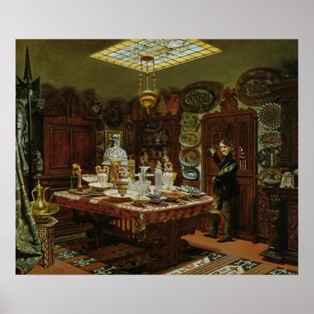 Poster Intérieur de la collection de Monsieur Sauvageot (Devant)