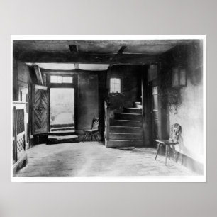Poster Intérieur de la maison de Johann Sebastian Bach