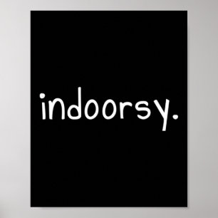 Poster Intérieur pour les personnes qui n'aiment pas l'ex