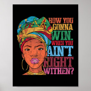 Poster Intérieur - Victoire - Vérité Uni-adultes - Noir -