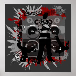 Poster Interlocuteurs Hip hop