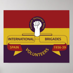 Poster international des brigades