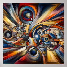 Intersection Ethérée - Art Abstrait - Surreal