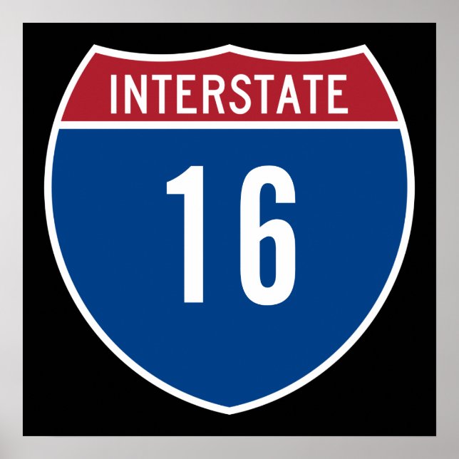 Poster Interstate 16 (Devant)