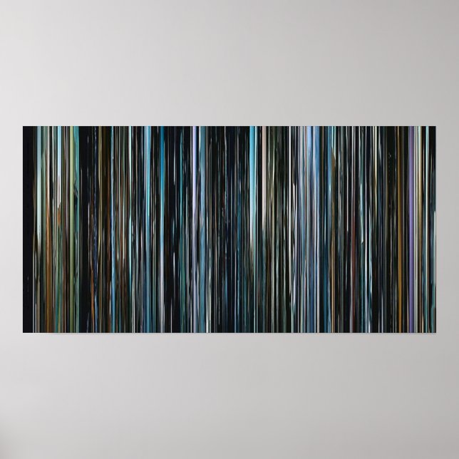 Poster Interstellar 2014 100 bars (Devant)