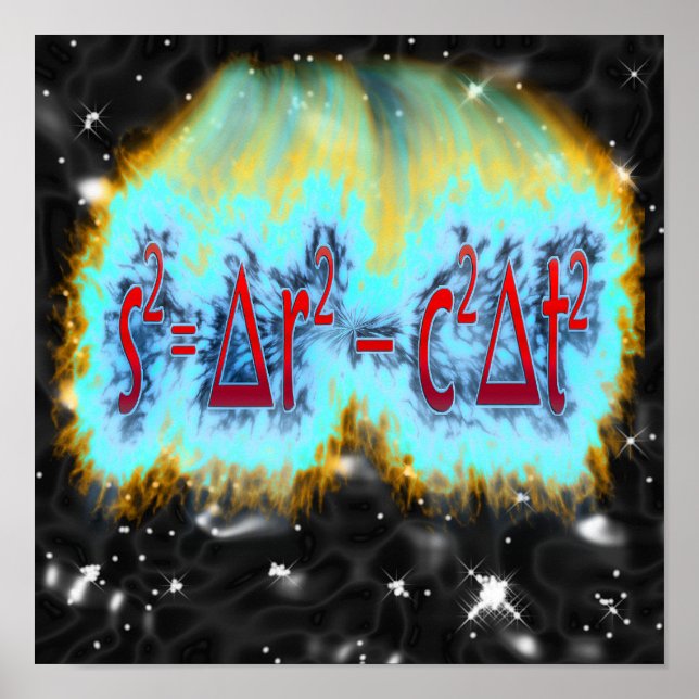 Poster Intervalle espace (Devant)