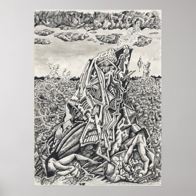 Poster Intimidation, par Brian Benson (Devant)