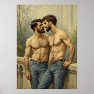 Poster Intimité baroque : Le regard romantique