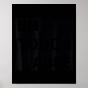 Poster Intouchable _ Motivation Positive Inspirante Trava