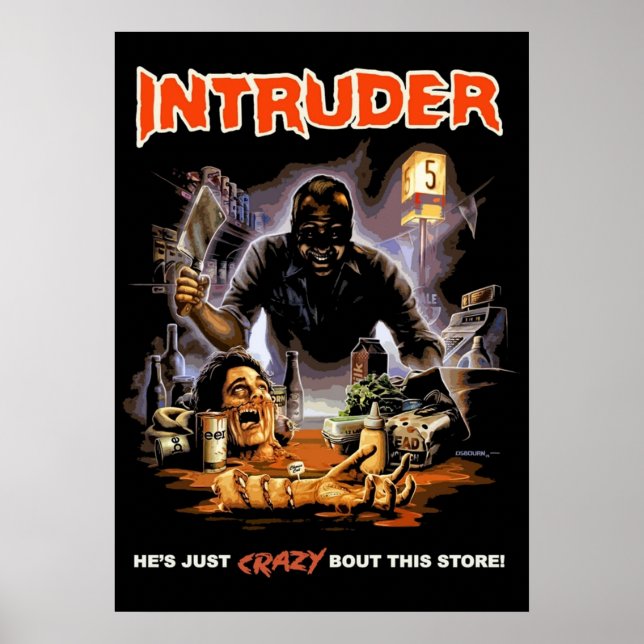 Poster Intruder (Devant)
