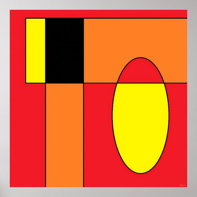 Poster Invader d'oeuf Ken Gage I (Devant)