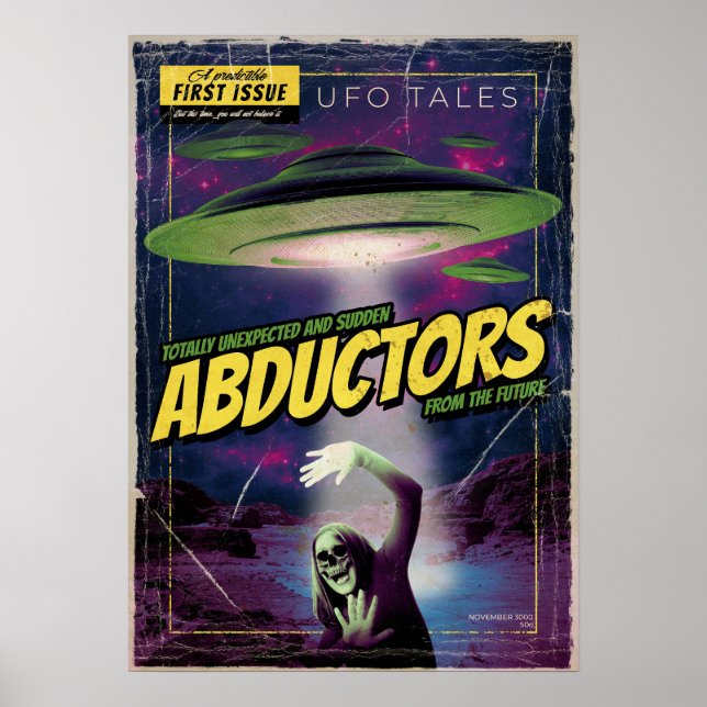 Poster Invasion Alien (Devant)