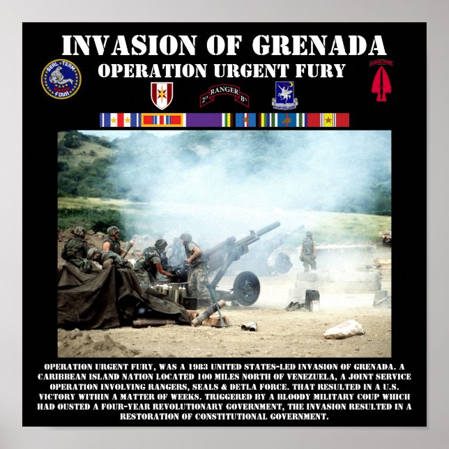 Poster Invasion De La Grenade Imprimer (Devant)