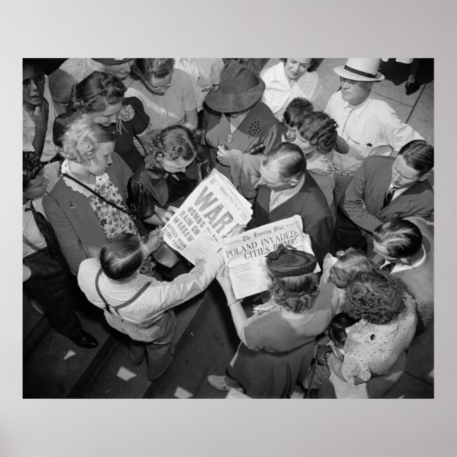 Poster Invasion de la Pologne, 1939 (Devant)