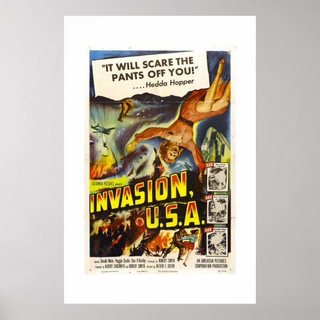 Poster Invasion USA (L) (Devant)