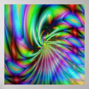 Poster Inversion fractale 4