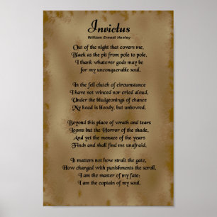 Poster Invictus
