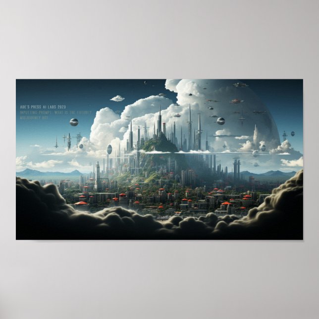 Poster 'Invite : Quel est l'avenir ? ' (Devant)